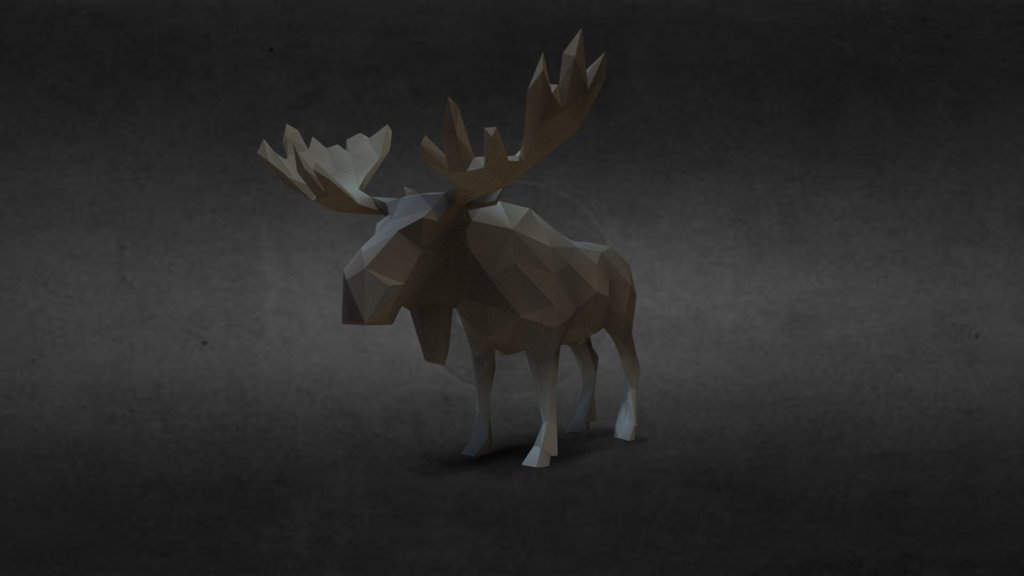 don't ask why.

Adapted from Moose by Jérémie Louvetz; licensed under CC Attribution-NonCommercial
https://skfb.ly/DNrR - Toothless Moose - 3D model by VincentScalia (@vincentthestud) 3d model