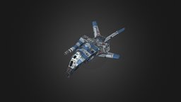 Taiidan Triktor Interceptor fighter, spacecraft, interceptor, homeworld, taiidan, scifi, spaceship, triktor