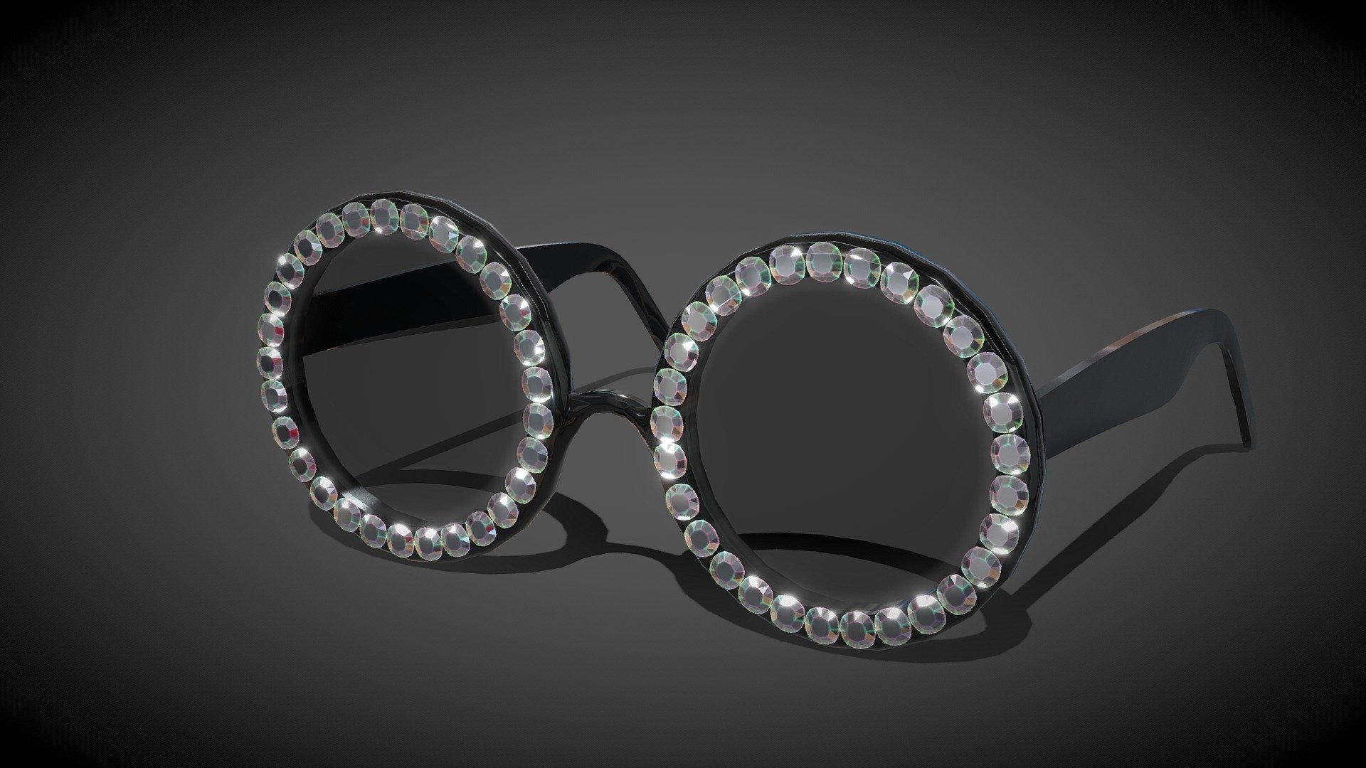 Diamond Sunglasses / Rhinestone Glasses

4096x4096 PNG texture

Triangles: 6.6k
Vertices: 3.5k

👓  my glasses collection &lt;&lt; - Diamond Sunglasses - Buy Royalty Free 3D model by Karolina Renkiewicz (@KarolinaRenkiewicz) 3d model