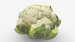 cauliflower (カリフラワー) vegetables, realitycapture, photogrammetry