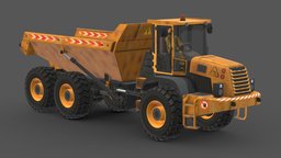Dump Truck bulldozer, truck, vehicles, dump, trucks, machinery, mining, pack, mixer, large, truck-heavy-vehicle, truck-low-poly, low-poly, mobile, car, construction