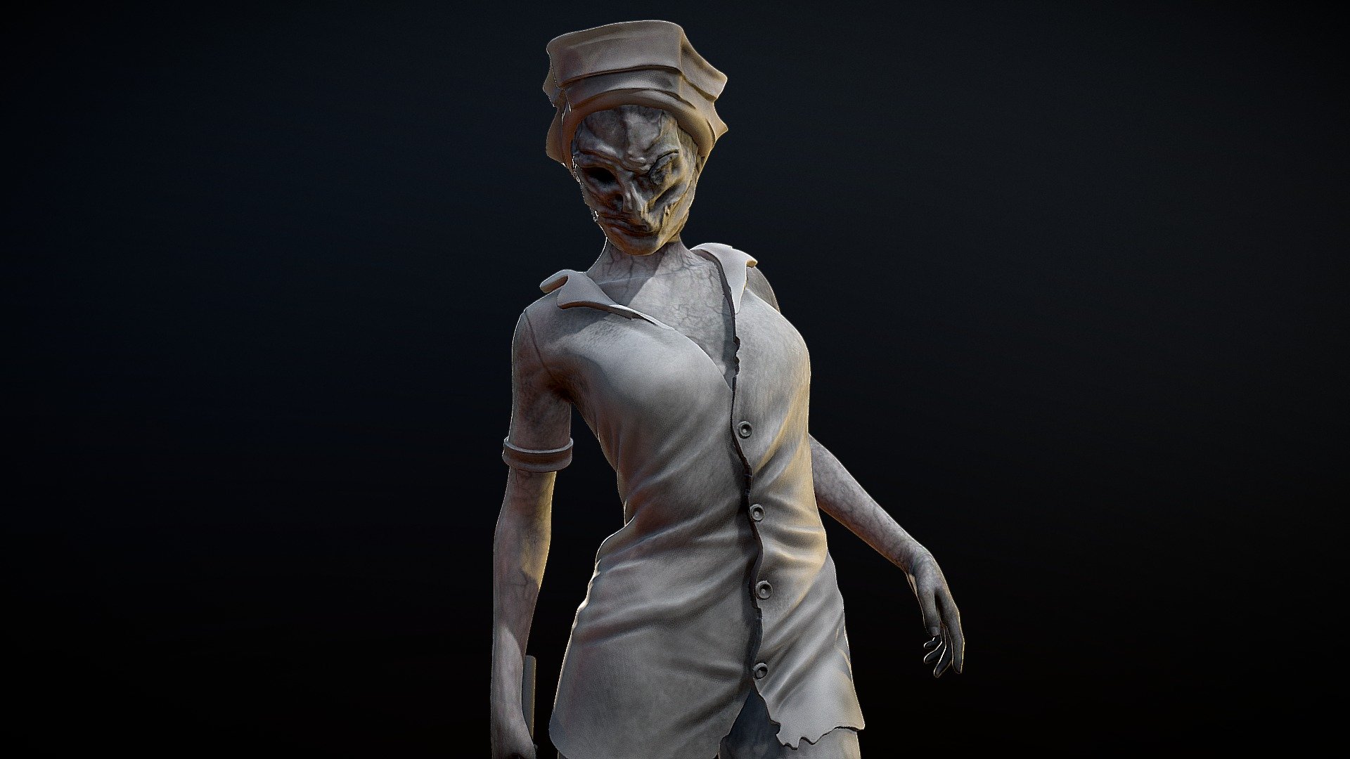 Nurse from Silent Hill - Nurse - Buy Royalty Free 3D model by Mandrake (@mandrake_3d) 3d model