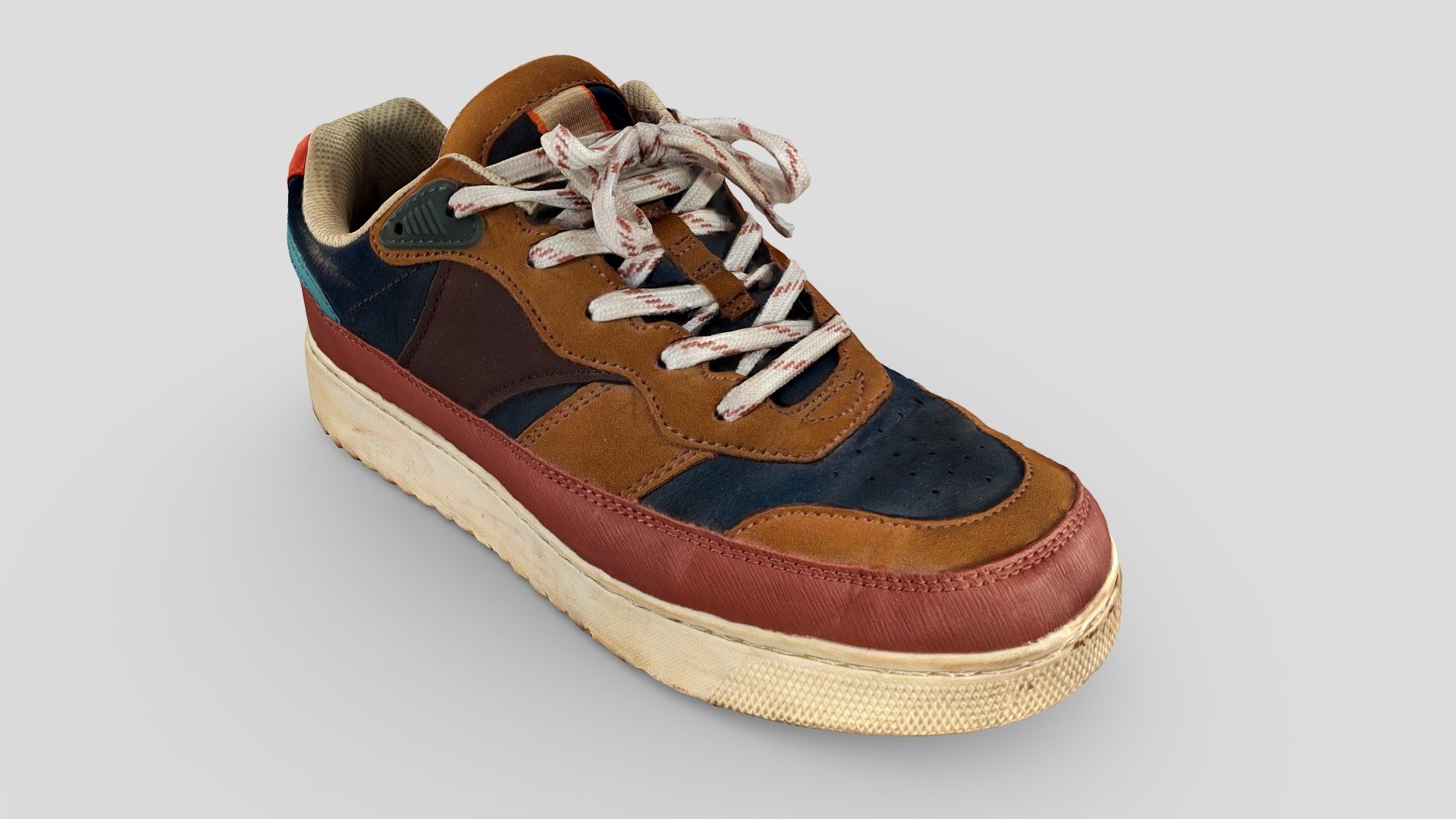 Captured with an automatic arduino rig with object masking enabled

Created with Polycam - Multicolor shoe - Buy Royalty Free 3D model by Aupuma 3d model