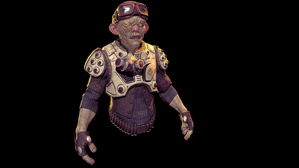 Final Dust Pirate asset-

Modeled using ZBrush and Max
Textured using DDO

Work in progress therad:
https://forum.sketchfab.com/t/artist-in-residence-the-dust-pirate/7338/43 - Dust Pirate Final - 3D model by Gavin Goulden (@GavinGoulden) 3d model