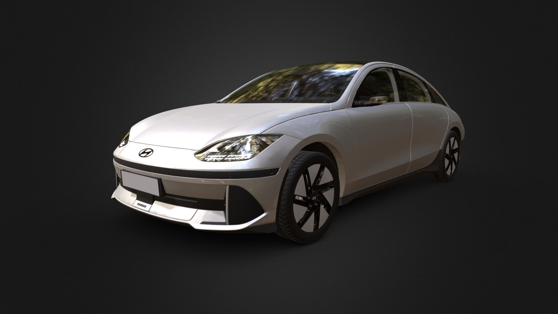 Hyundai Ioniq 6 - 3D model by Davidson (@a0930582398) 3d model