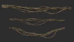 Root braided Vines Set 