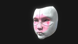 PBR Geisha Mask