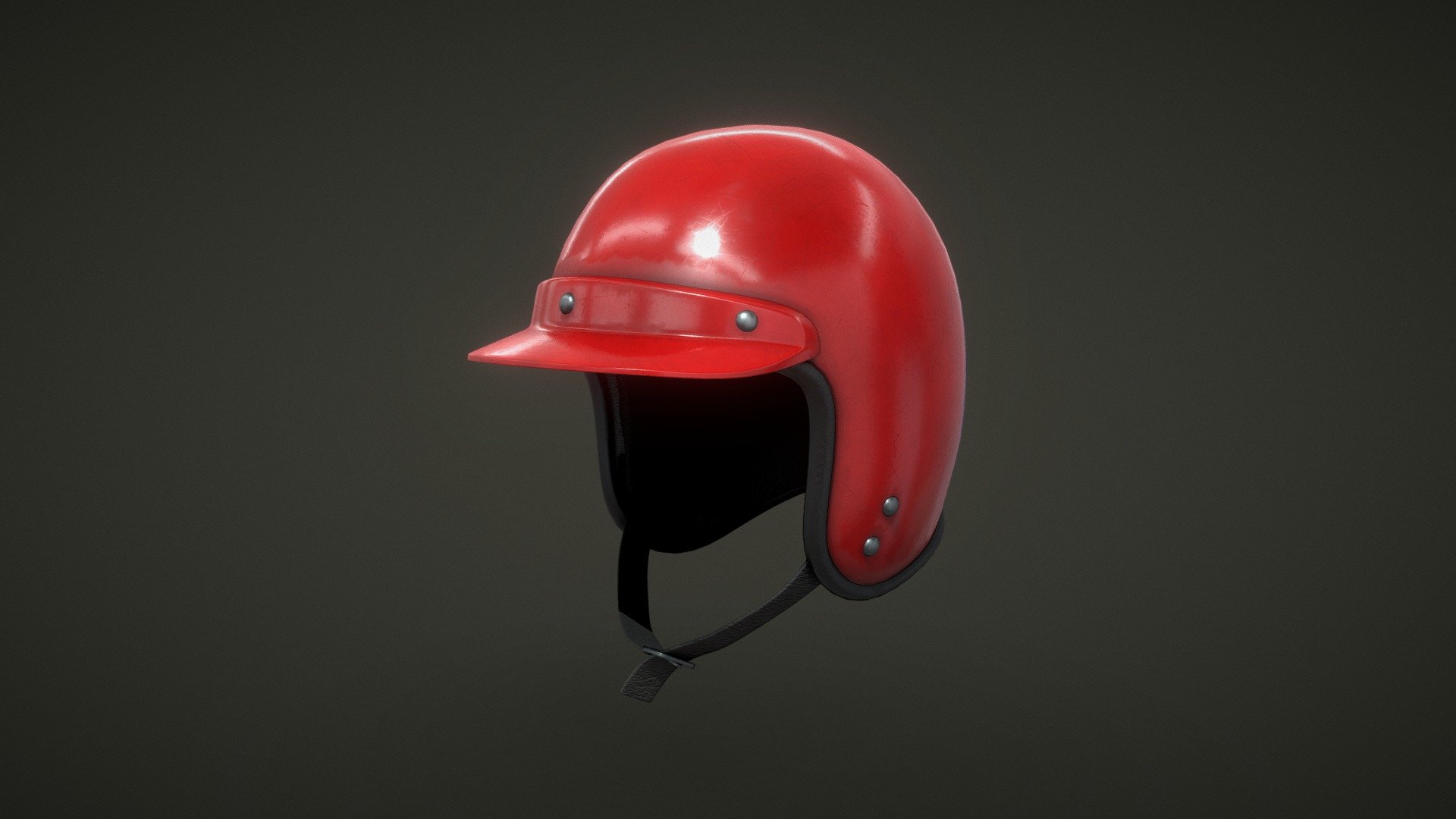If you decide to puchase this model I've included a PSD of the helmet's UVs for creating custom designs 3d model