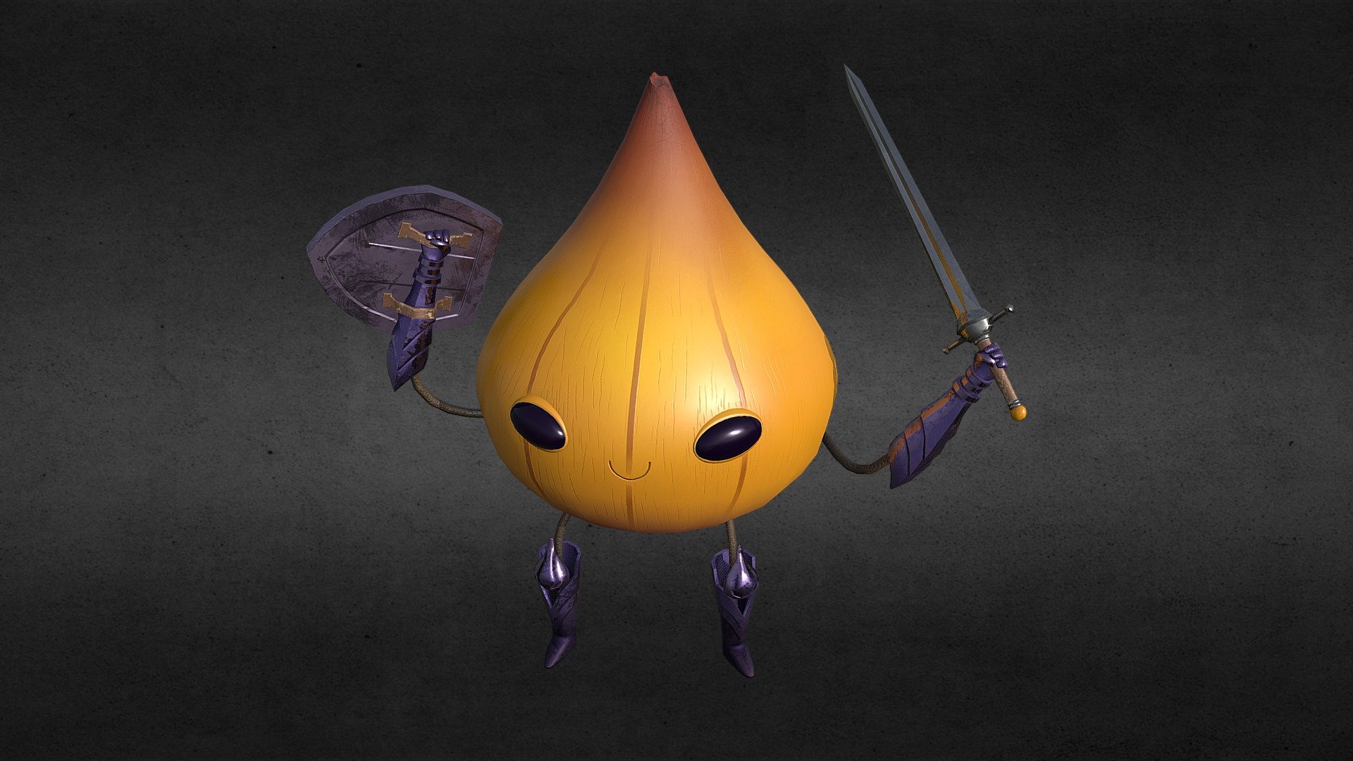 There will be tears - Onion Knight - 3D model by Jonny Shields (@jonnyshields) 3d model