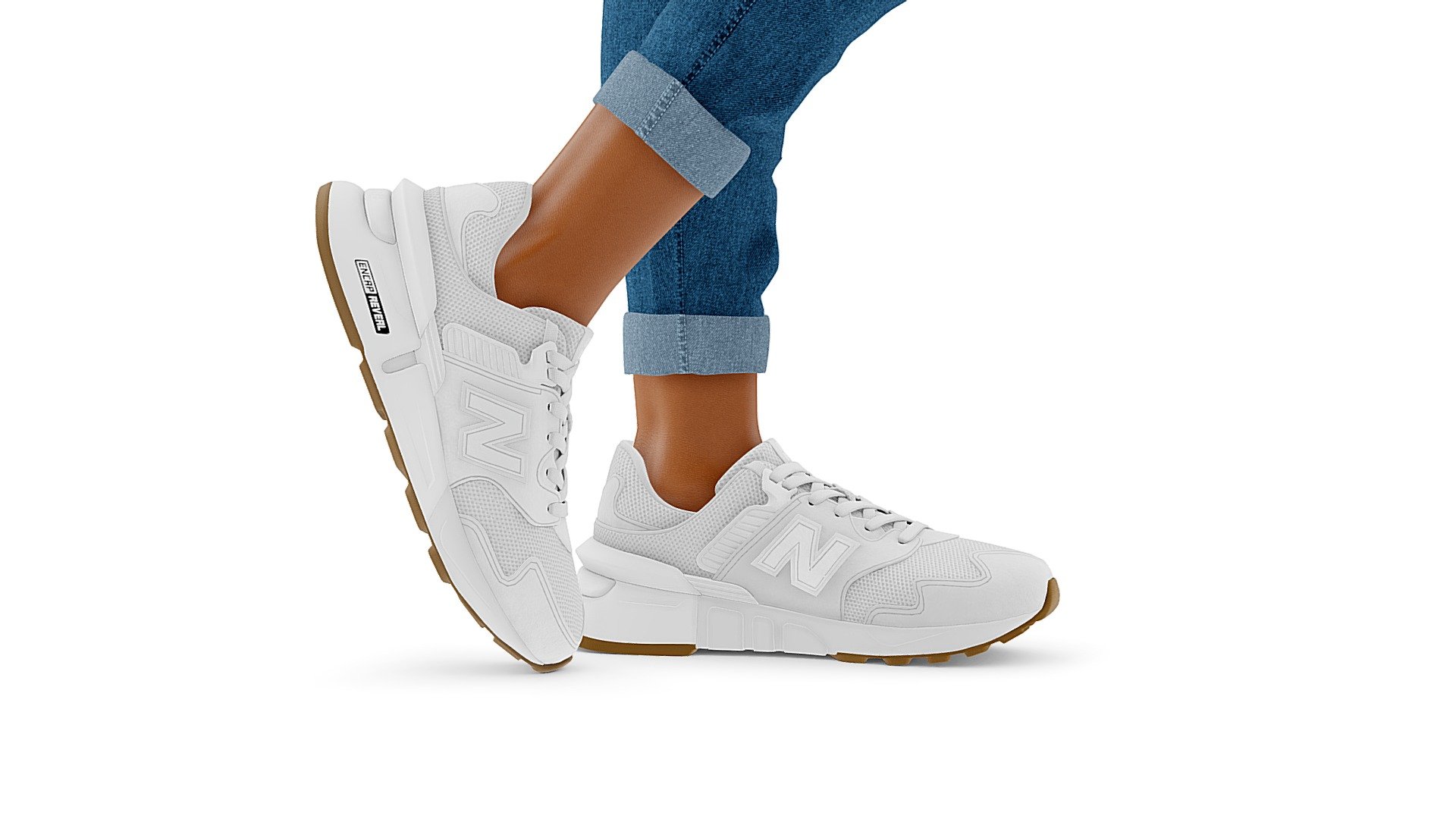This model was created for New Balance configurator demo. Tapmod Studio 2020 - New Balance 997 with legs - 3D model by TapMod 3d model