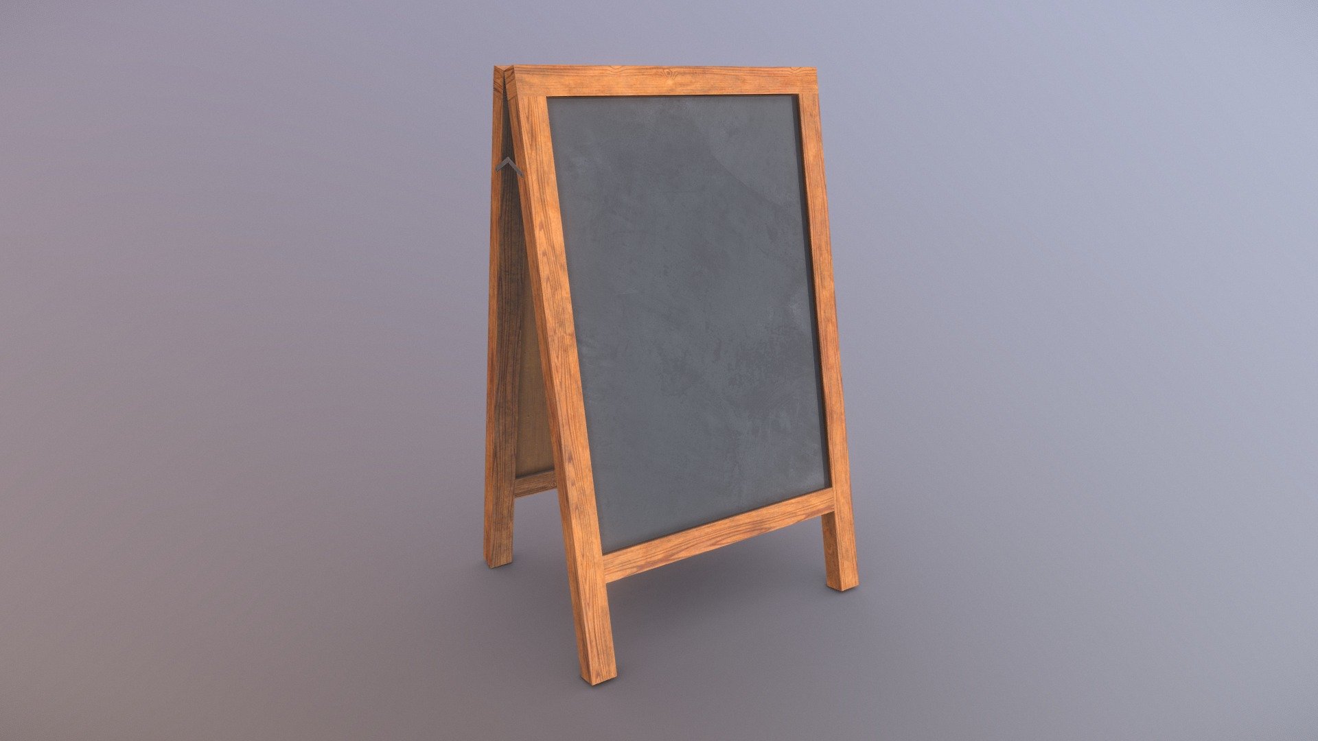 Restaurant Black Chalkboard Blackboard 4K PBR Game-Ready Free
If the model is useful to you and if you want, you can buy me a coffee:



ko-fi.com/parzivalcg
Available formats:


FBX
OBJ
DAE
ABC

Textures:


4K PBR 16-bit png format

Youtube video:
https://www.youtube.com/watch?v=BTKT1zYDqqE

You can buy a set of Restaurant Chalkboards that includes:


4 Models (Small Open, Small Closed, Big Open, Big Closed)
4 Sets of textures (Green/Black Board &amp; Ambar/Red Wood)
Link: 

Royalty Free License (See Sketchfab Terms and Conditions). The model can be used in any type of project. Reselling the model, modified meshes or texture in any form is not allowed 3d model