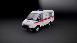 ГАЗ-3221 Скорая помощь / GAZ-3221 Ambulance R.2
