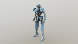 ROBOT WIP hard-surface, mecha, 3d-coat, zbrush, robot