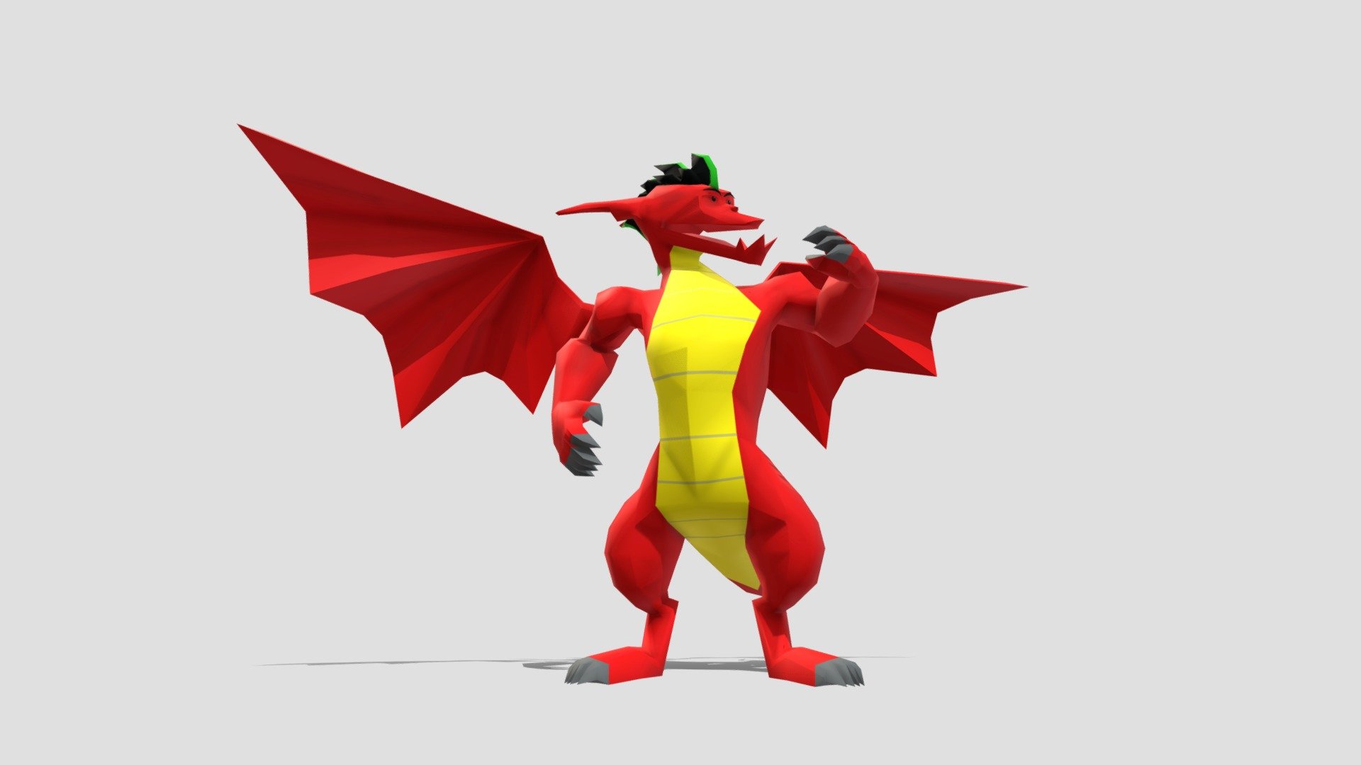 A wonderful character from the 2000's that I love since my childhood. 
Created, rigged and texturised with Cinema 4D - American Dragon Jake Long - Download Free 3D model by harway 3d model