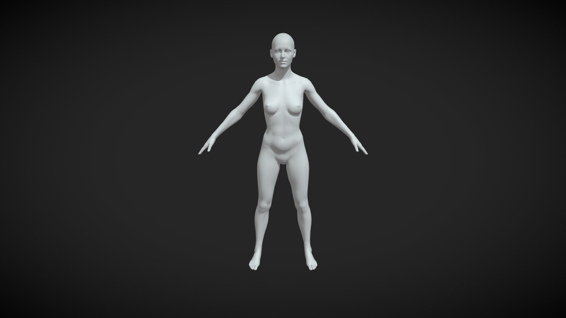 Introducing our Female Body Base Mesh 3D model – your essential starting point for digital character creation! 👩💻 Crafted with precision and anatomical accuracy, this versatile mesh provides a solid foundation for character modeling, animation, and sculpting projects. Whether you're a professional 3D artist, an animator, or a game developer, our Female Body Base Mesh offers the flexibility and realism you need to bring your characters to life. Download now and begin sculpting your next masterpiece! #FemaleBody #BaseMesh #3DModeling #CharacterDesign #DigitalArt - Female Body Base Mesh A-Pose - Buy Royalty Free 3D model by Sujit Mishra (@sujitanshumishra) 3d model