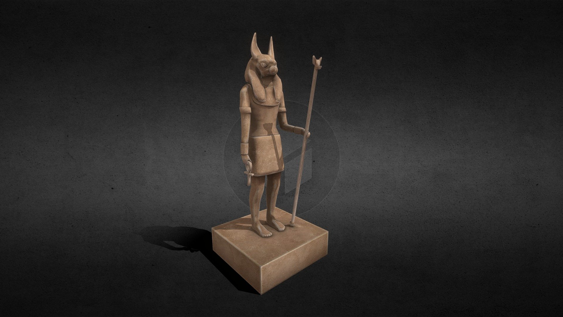 Anubis Egyptian Statue
blender
Substance painter - Anubis Ancient Egyptian God statue - 3D model by mRiot (@malgorzatariot) 3d model