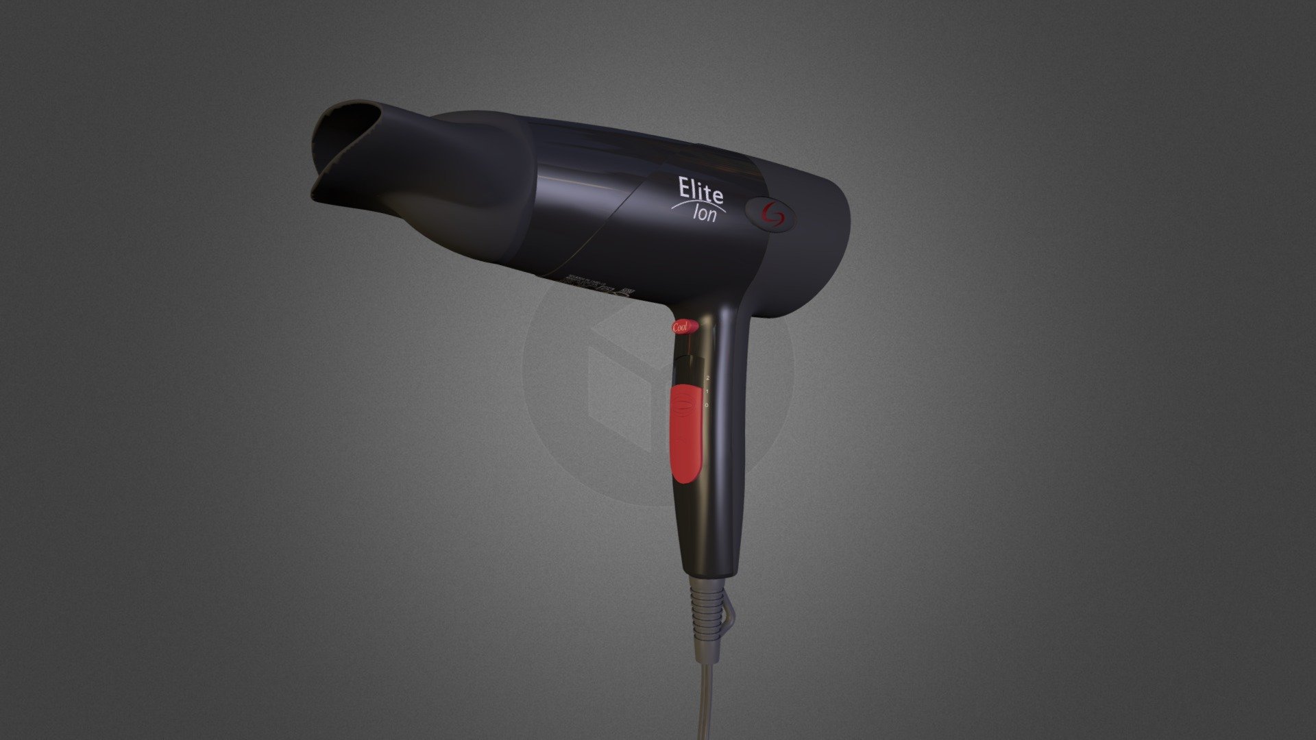 GA.MA Elite Ion hair dryer, done in Rhino 5.0.
Paid version: you can download it in these different formats: 3DM (original format), STP, OBJ, Blend 3d model