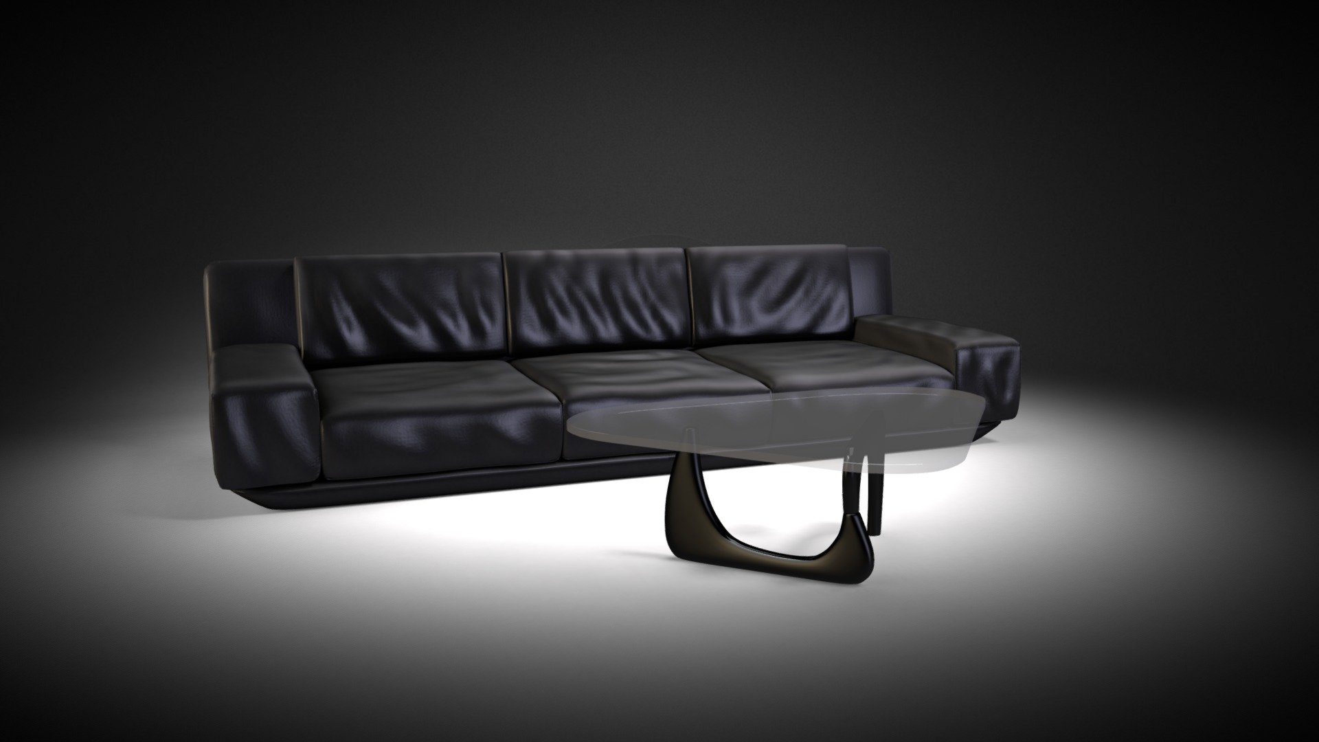 Modern furniture.
My first try at realtime modeling and texturing 3d model