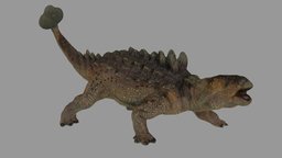Ankylosaurus ankylosaurus, dinosaur
