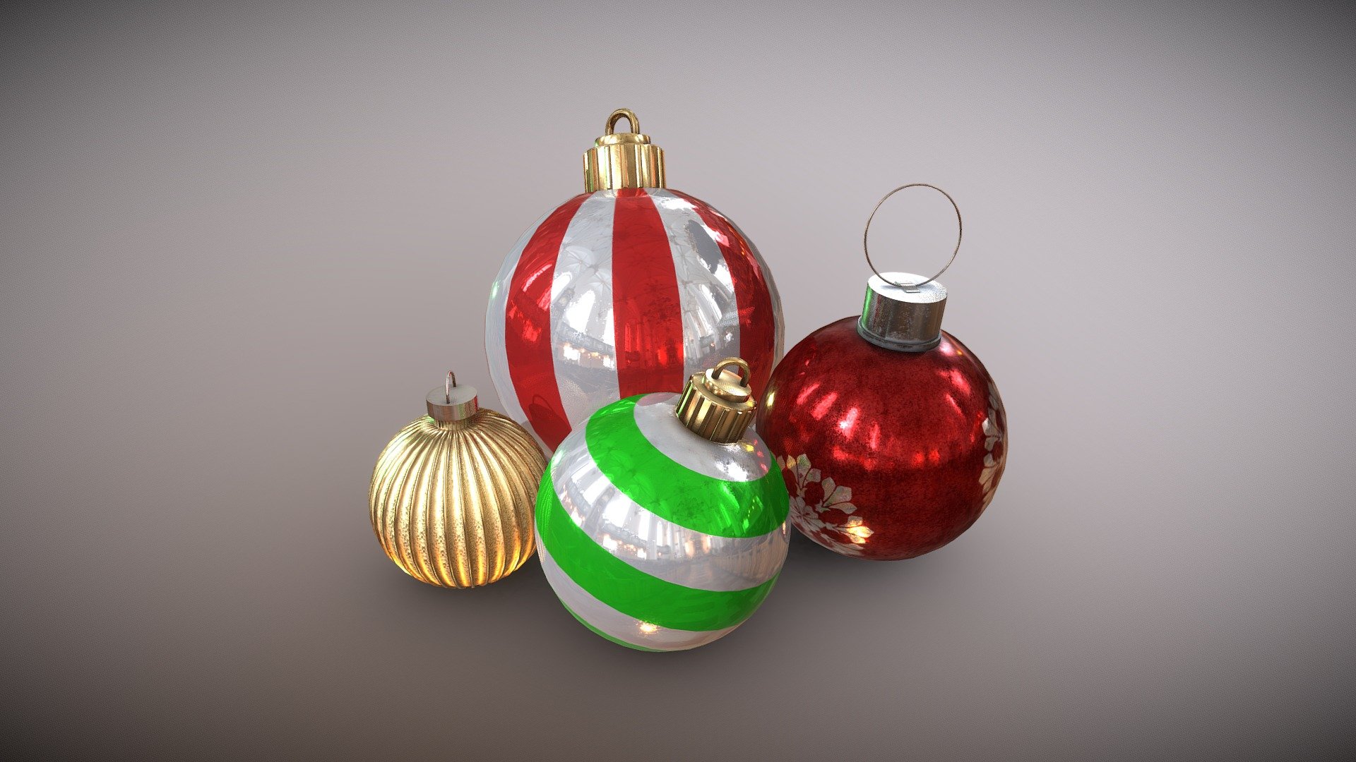 Сlassic Christmas tree decorations

Textures size 4096x4096

Including maps: * Base Color * Roughness * Metallic * Normal * Height * AO

Created in Blender The texture was created in Substance 3D Painter - New Year's Toys - Buy Royalty Free 3D model by exiS7-Gs 3d model