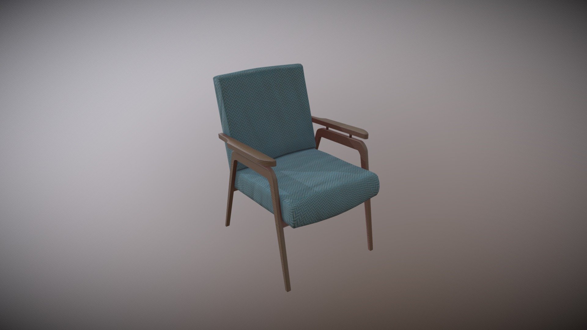 The model was based on an old Soviet armchair. You can use it in your projects 3d model