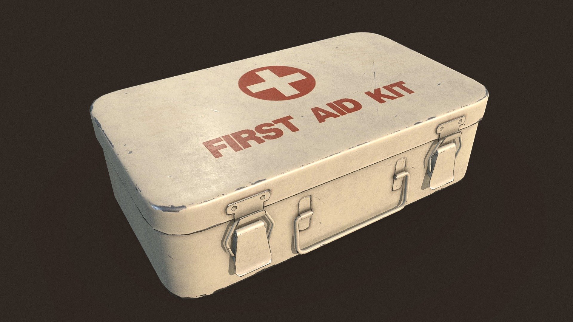 Vintage First Aid Kit it's a lowpoly game ready model with unwrapped UVs and PBR textures. 

UVs: channel 1: overlapping; channel 2: non-overlapping (for baking lightmaps).

Formats: FBX, Obj. Marmoset Toolbag scene 3.08 (.tbscene) Textures format: TGA. Textures resolution: 2048x2048px.

Textures set includes:




Metal_Roughness: BaseColor, Roughness, Metallic, Normal, Height, AO.

Unity 5 (Standart Metallic): AlbedoTransparency, AO, Normal, MetallicSmoothness

Unreal Engine 4: BaseColor, OcclusionRoughnessMetallic, Normal.



Artstation: https://www.artstation.com/tatianagladkaya

Instagram: https://www.instagram.com/t.gladkaya_ - Vintage First Aid Kit - 3D model by Tatiana Gladkaya (@tatiana_gladkaya) 3d model