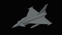 EUROFIGHTER TYPHOON 3D PRINT READY STL FILES typhoon, eurofighter, eurofighter_typhoon