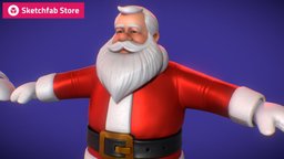Santa Claus (Not rigged)