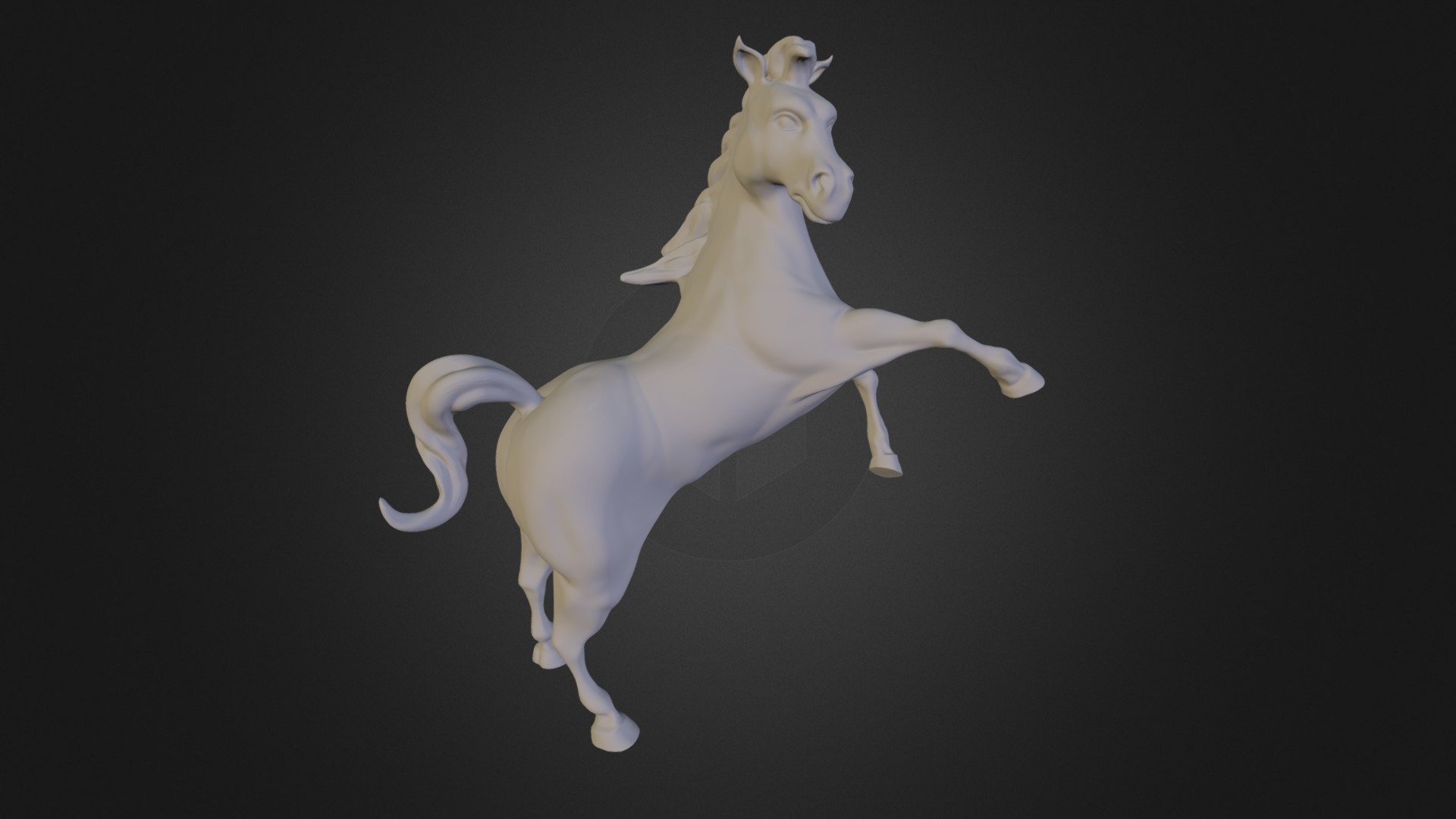 a horse doing horse stuff&hellip;
timelapse  http://youtu.be/8I1SPhUB9rU - Horse - 3D model by theWingedPlatypus 3d model
