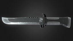 Knife fps, game-asset, 1024x1024, glb, knife, rzyas, noai, fps-knife