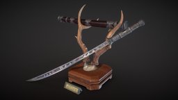 緬刀 Burmese Dha Sword (Game/Weapons)