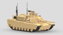 M1A2 SEP Abrams Tank marine, printing, us, army, desert, defense, vr, ar, abrams, american, warfare, m1, main, print, tank, battle, camouflage, printable, troop, iraq, m1a1, m1a2, gulf, weapon, 3d, military, usa, war