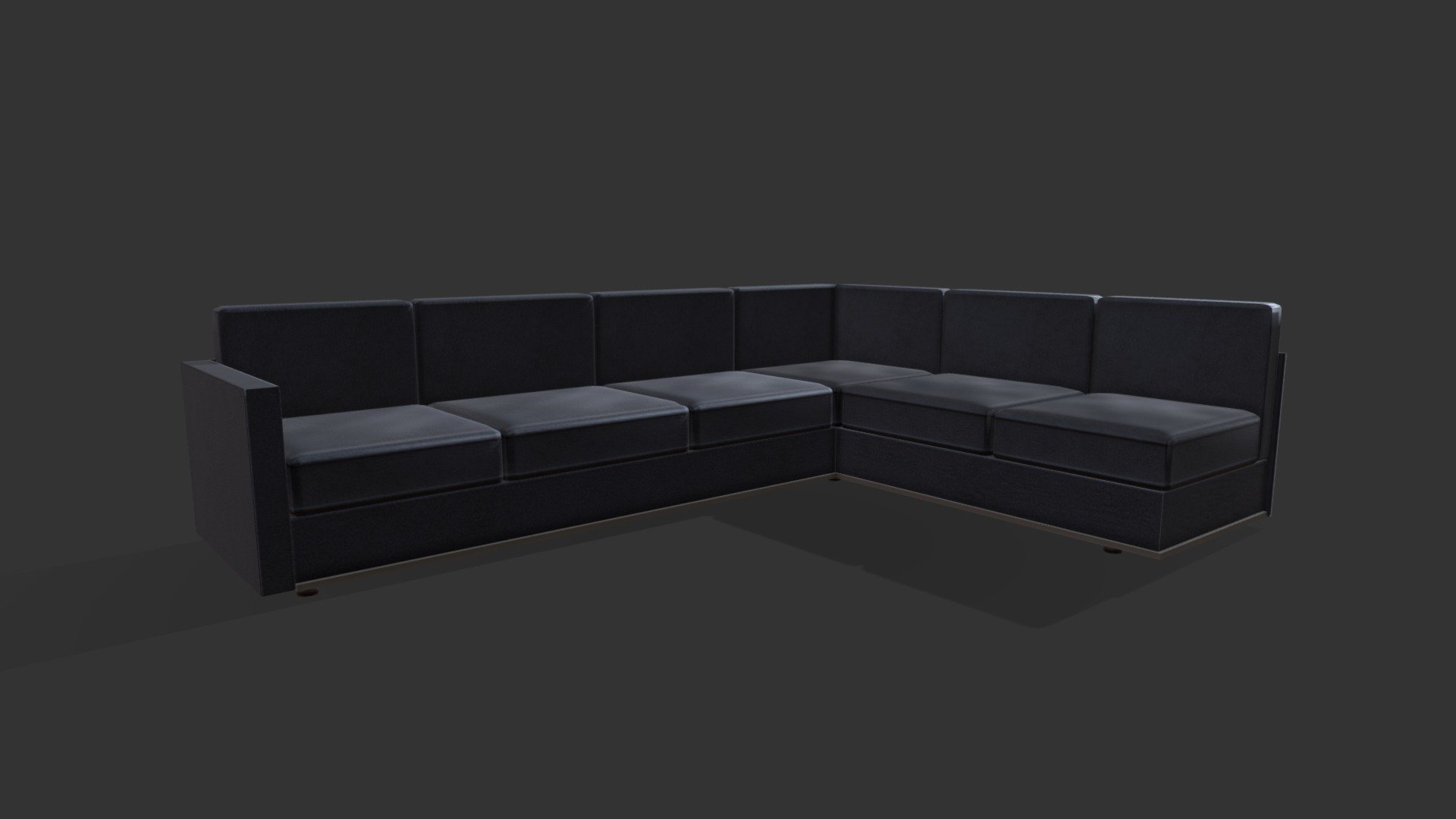 A realistic Low Poly Sofa textured in PBR for your games and presentations. You can find some photos of a finished scene on my artstation portfolio https://daltoncosta77br.artstation.com/projects/L2vR35?album_id=2458491  This object have textures in 2048x2048 3d model