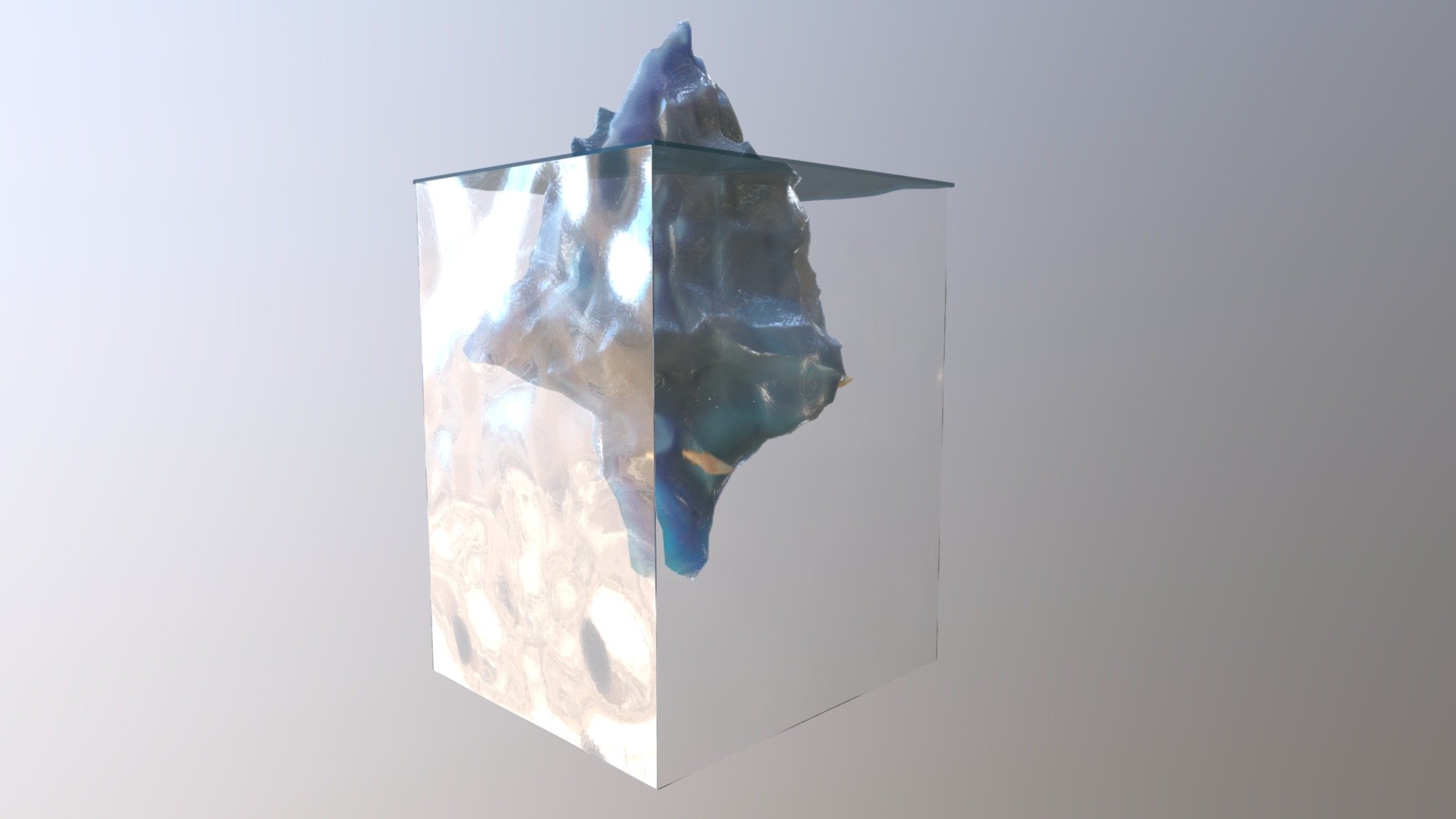 Iceberg - 3D model by meaghansearle 3d model