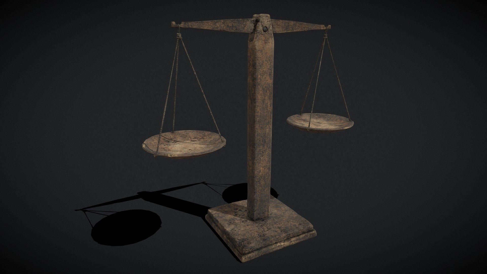 Old Wooden Scale
VR / AR / Low-poly
PBR approved
Geometry Polygon mesh
Polygons 8,470
Vertices 8,450
Textures 4K PNG - Old Wooden Scale - Buy Royalty Free 3D model by GetDeadEntertainment 3d model