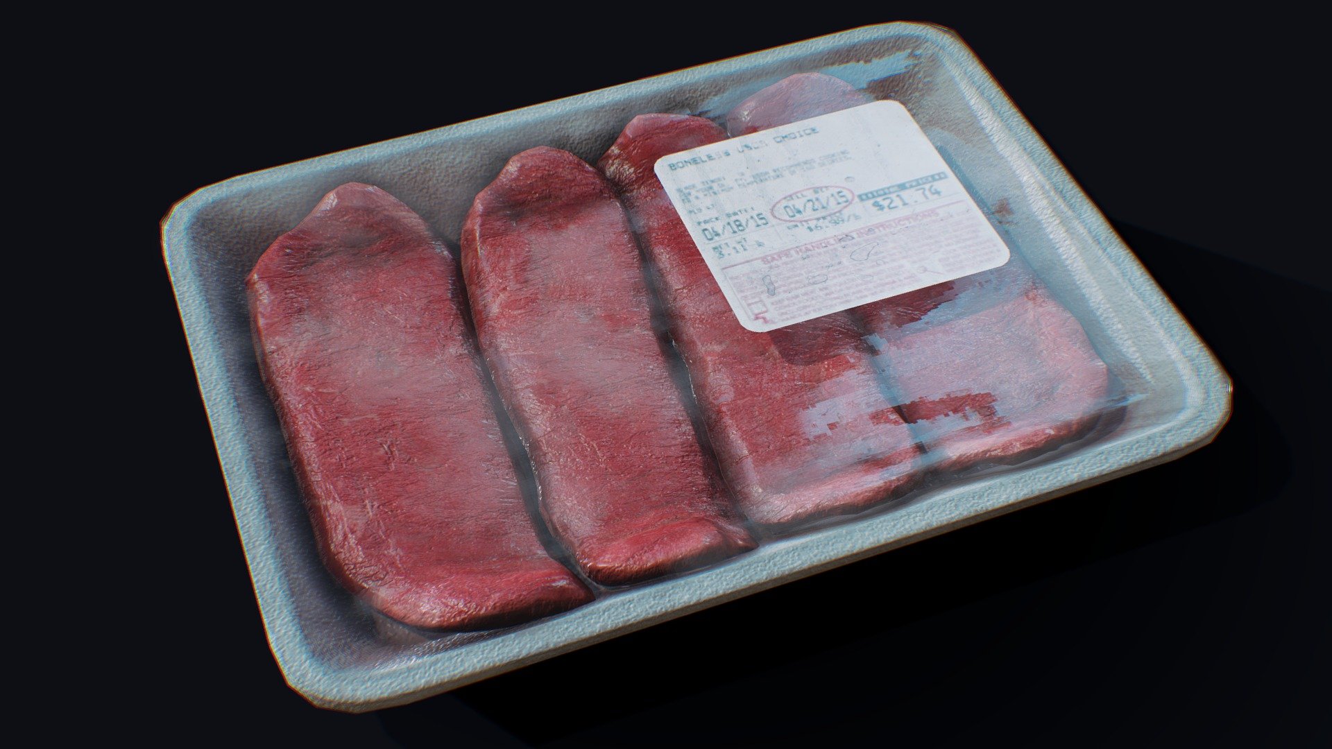 Fresh Meat Package - Buy Royalty Free 3D model by Reberu Games (@ReberuGames) 3d model