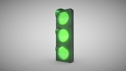 Green Traffic Lights green, lights, traffic