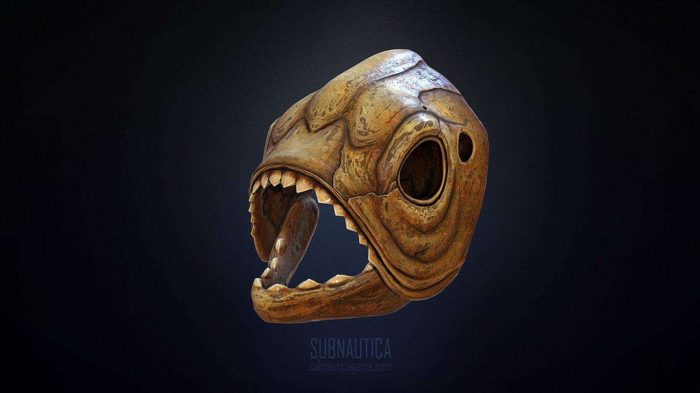 http://store.steampowered.com/app/264710/ - Lost_river_fish_skull - 3D model by Fox3D 3d model