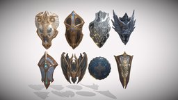 Battle Shields rpg, dungeon, mmorpg, mmo, shields, roguelike, fantasy, shield