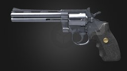 357 Magnum Revolver 357magnum, substancepainter, blender
