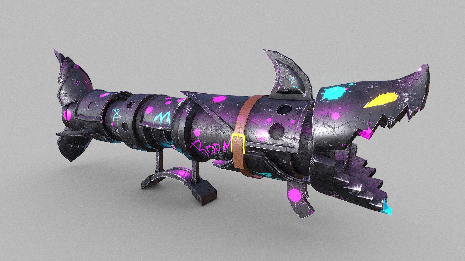 Fan art of the weapon from the game League of Legends 3d model