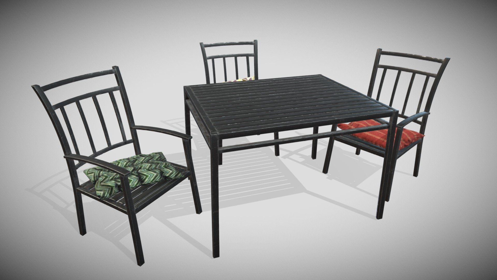 2 Materials PBR Metalness 4k - Iron Garden Set - Buy Royalty Free 3D model by Francesco Coldesina (@topfrank2013) 3d model