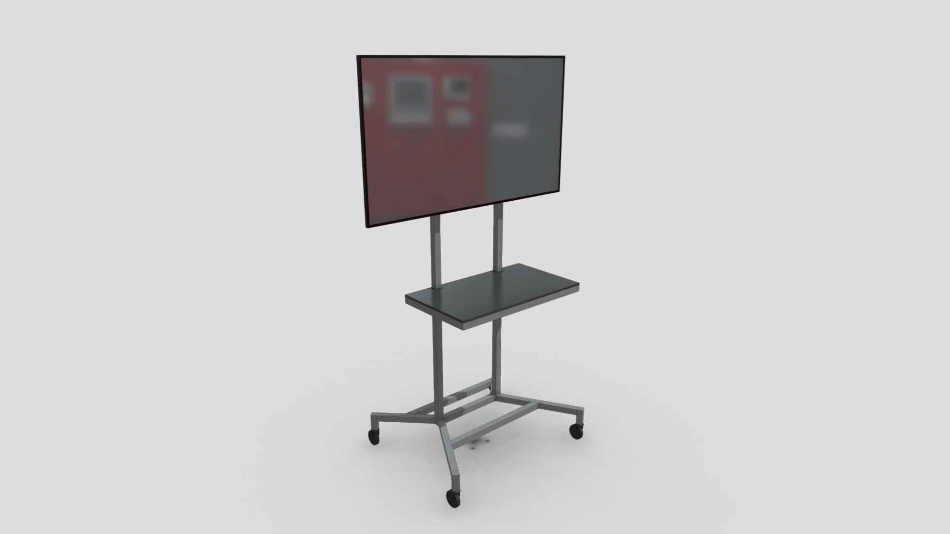 TV STAND TROLLEY - 3D model by 3D-VIEW (@Jake-norsemandirect) 3d model