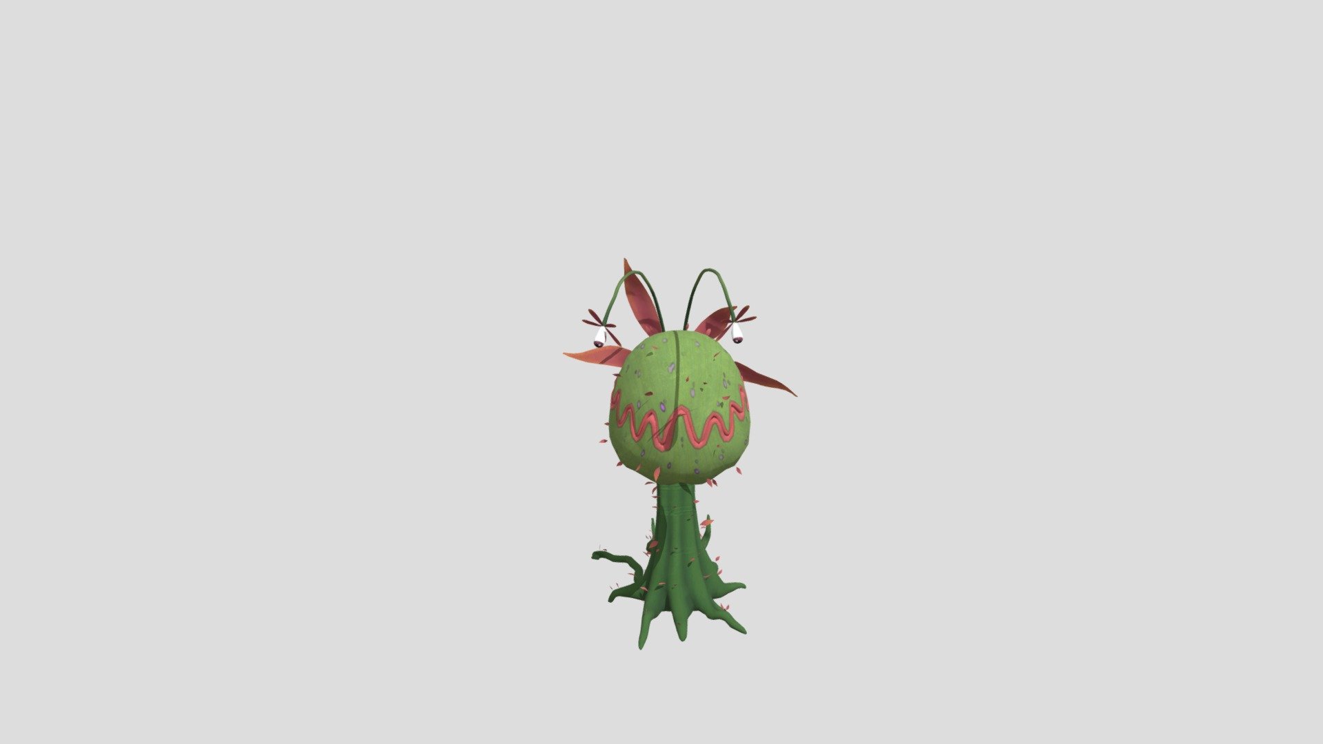 gigantosaurus - Carnivorous Plant - Download Free 3D model by mike69420 3d model