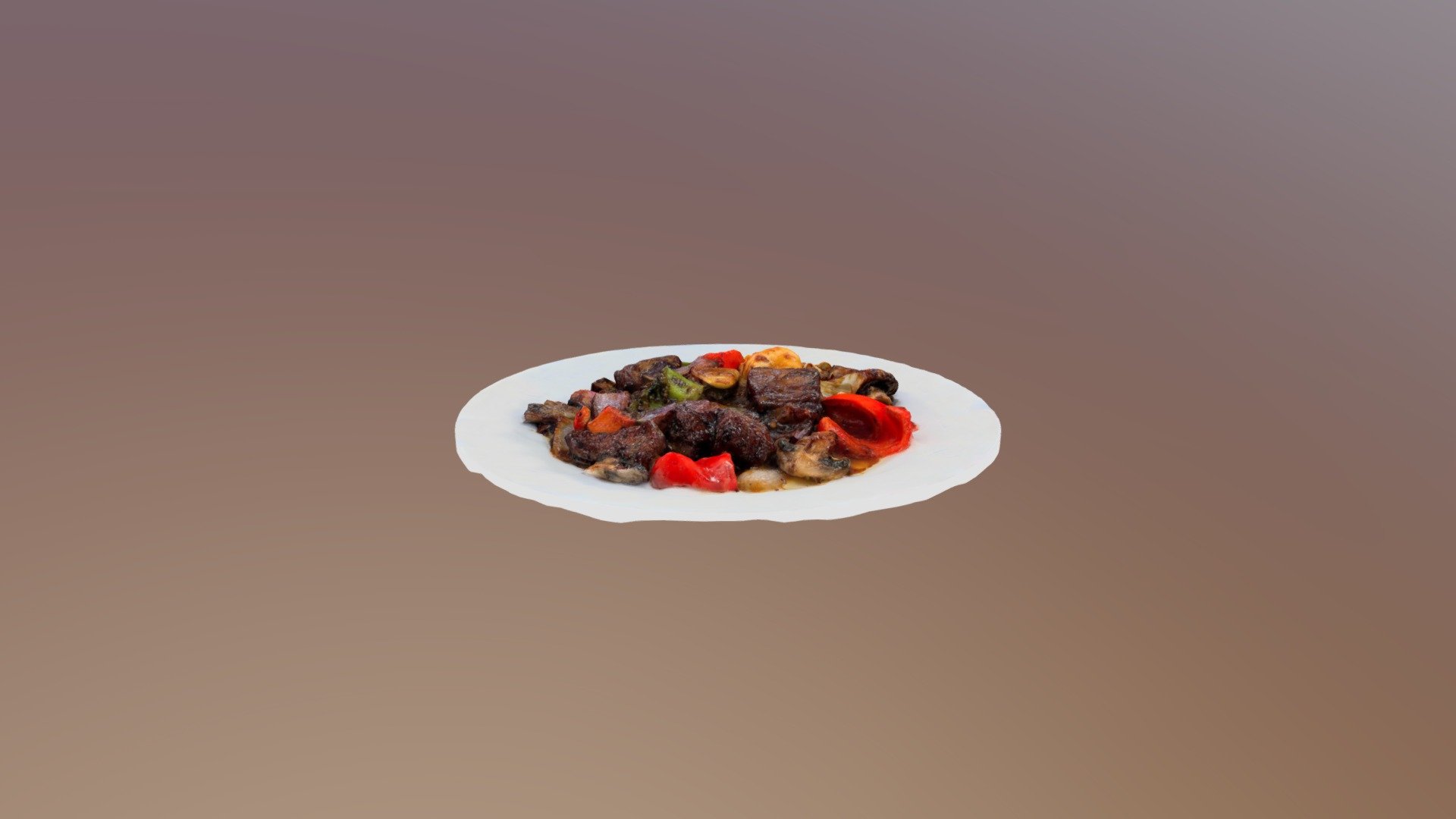 Emma's Sirloin Steak With Scallops - 3D model by Augmented Reality Marketing Solutions LLC (@AugRealMarketing) 3d model