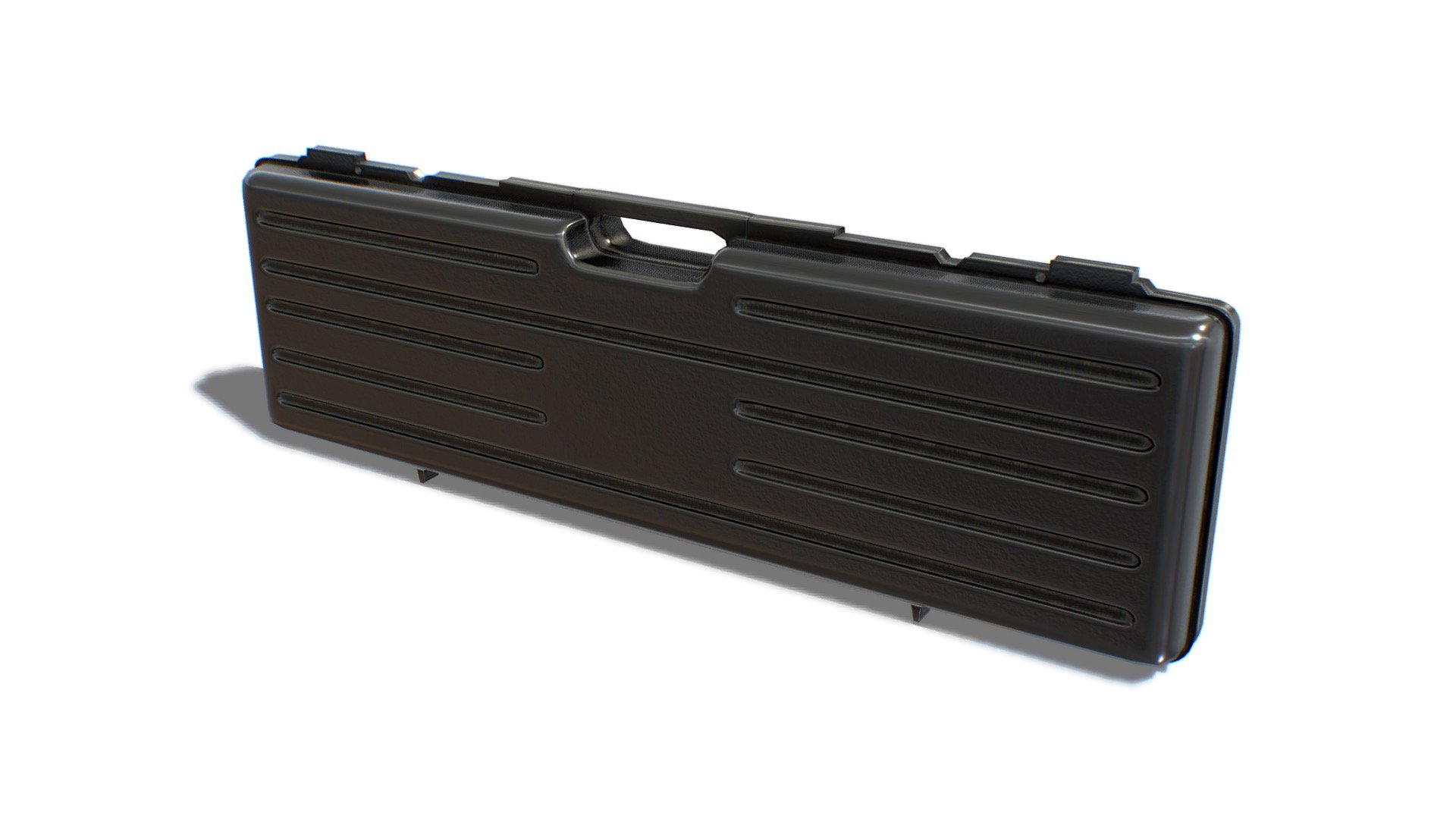 The model looks like a Rifle Case. All parts of the model were made in full accordance with the original. Each dynamical part is separated and has correct pivot points, that allow easy animation and use in games. 

Advanced information:
- single material for whole mesh;
- set of 4K PBR textures;
- set of 4K Unreal PBR textures;
- set of 4K Unity PBR textures;
- set of 4K CryEngine PBR textures;
- FBX, DAE, ABC, OBJ and X3D file formats;
- 4 level of details;

Mesh details:
LOD0 - 2460
LOD1 - 1230
LOD2 - 614
LOD3 - 300 - Rifle Case - 3D model by FreakGames 3d model