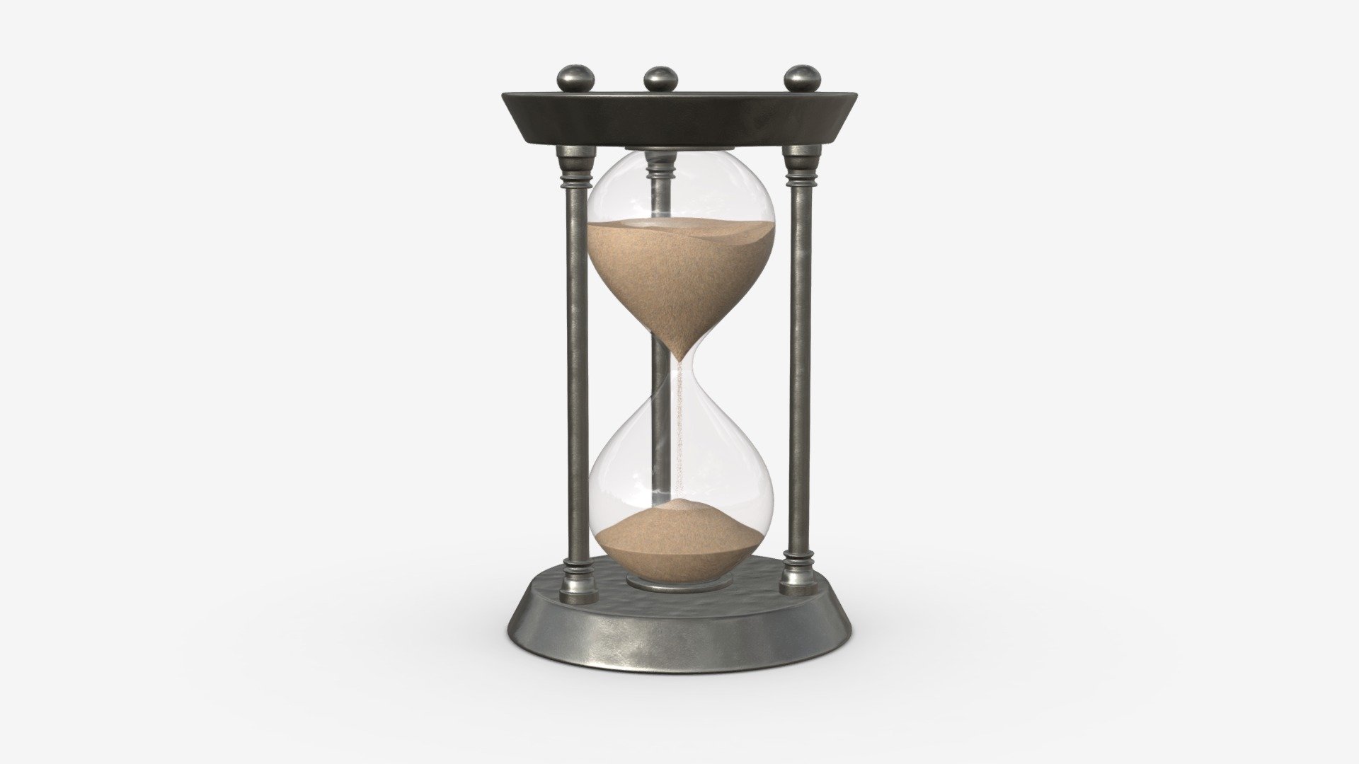 Hourglass egg timer 05 - Buy Royalty Free 3D model by HQ3DMOD (@AivisAstics) 3d model