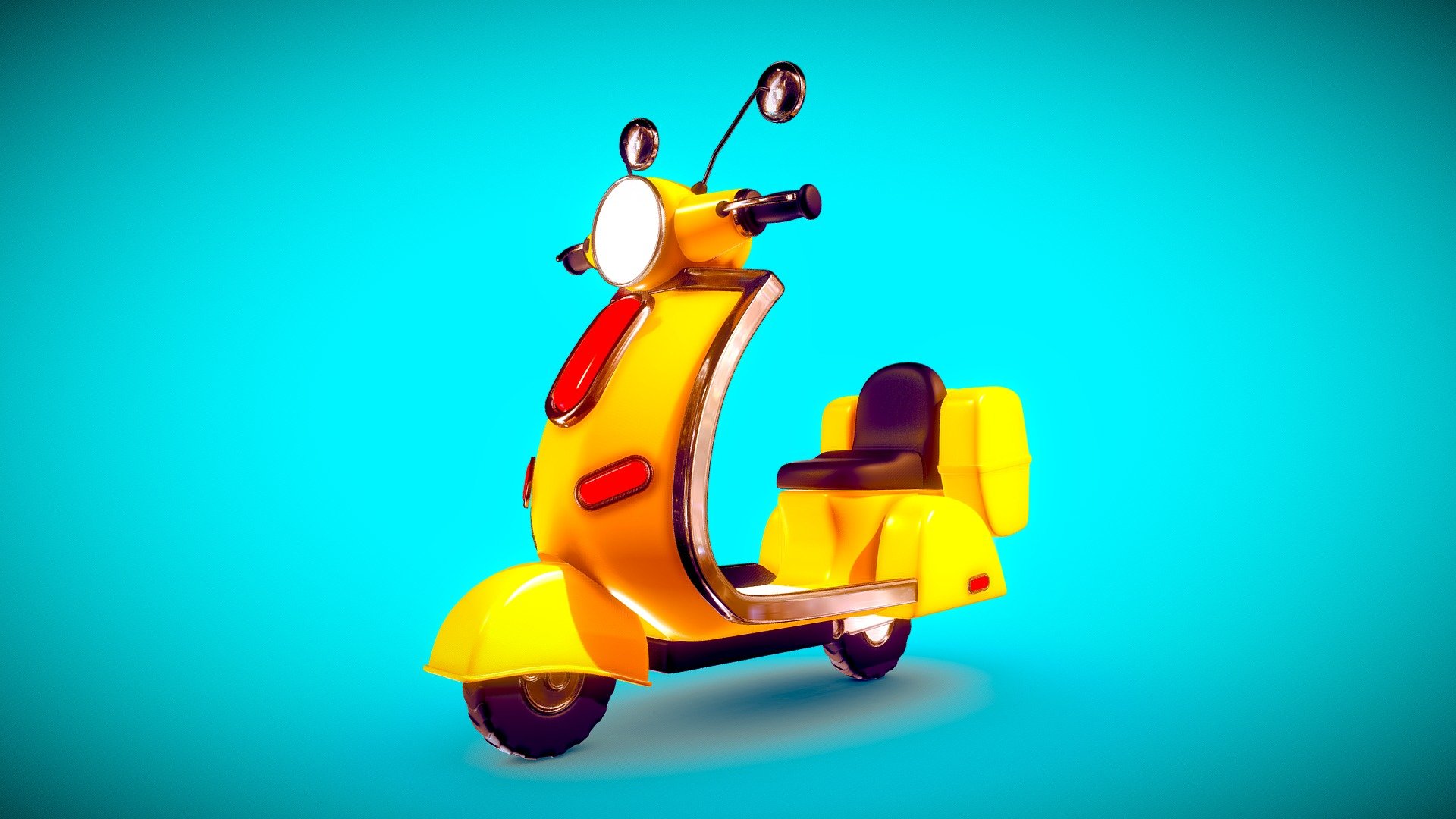 Sketchfab 3December 2021 Challenge!!!

2nd DAY-Scooter

Hello guys, this is scooter I made with 3dsmax, very simple model.

Hope you like it 3d model