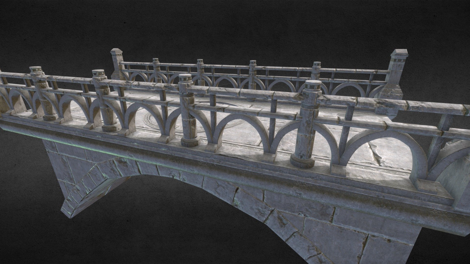 Trim Bridge - Download Free 3D model by Hamilton Imaginations (@hamiltonimaginations) 3d model