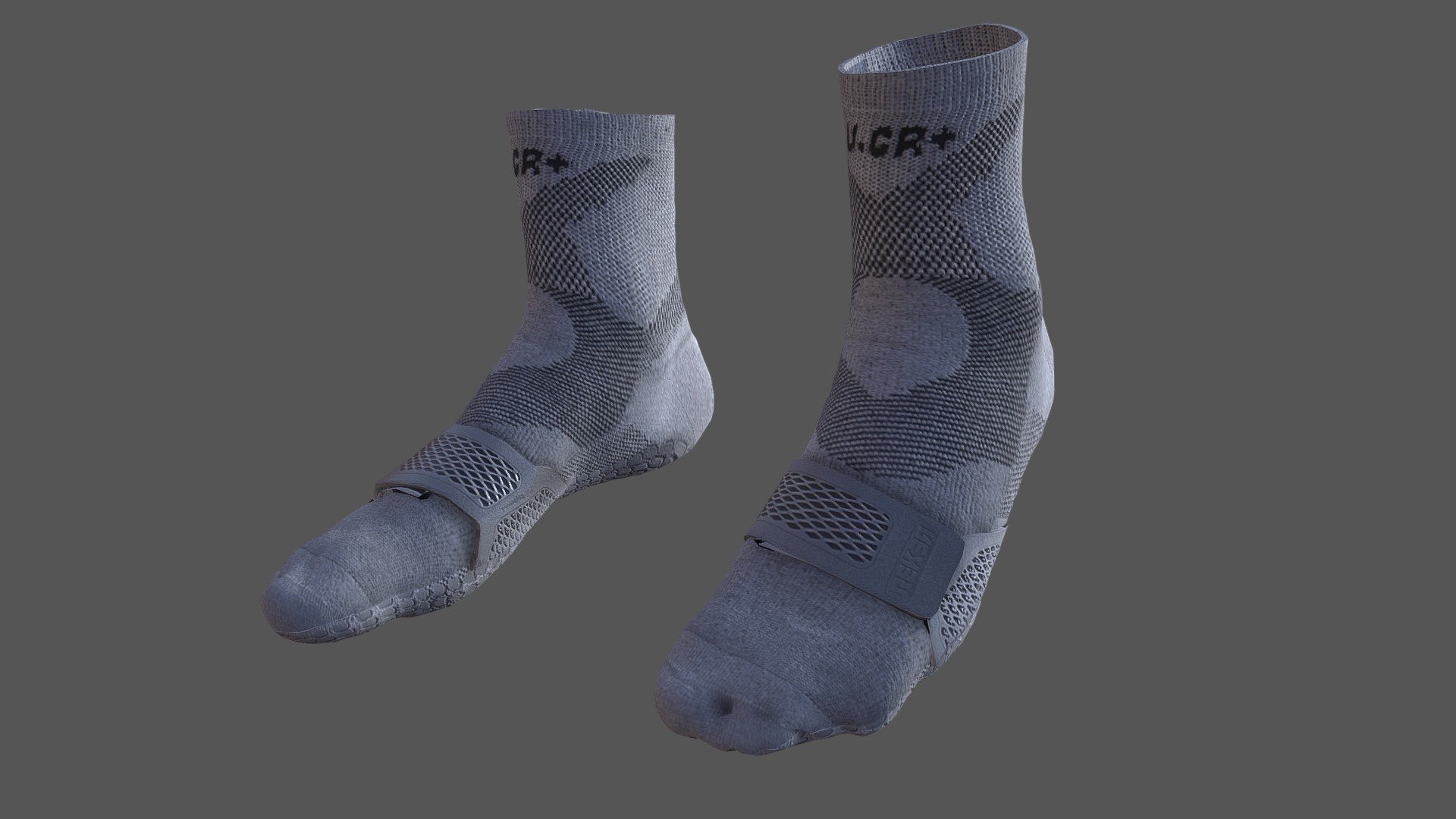 Shoes - Socks - Shoes - Socks - 3D model by u-c-r-plus 3d model